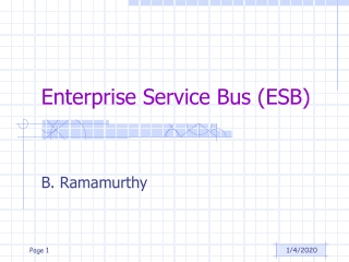 Enterprise Service Bus (ESB)