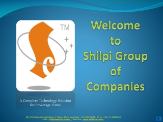 Welcome to Shilpi  Group  of  Companies