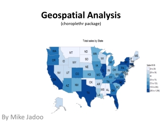 Geospatial Analysis (choroplethr package)