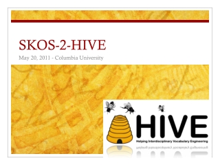 SKOS-2-HIVE