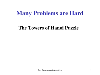 Many Problems are Hard