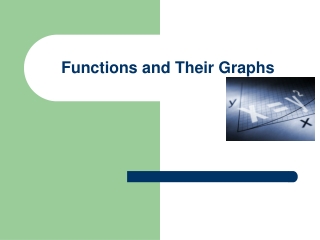 Functions and Their Graphs