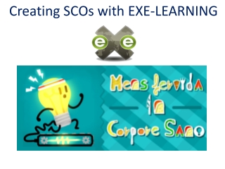 Creating SCOs with  EXE-LEARNING