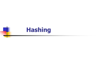 Hashing