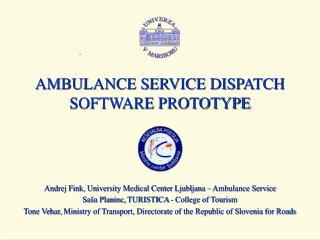 AMBULANCE SERVICE DISPATCH SOFTWARE PROTOTYPE