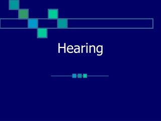 Hearing