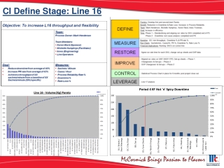 CI Define Stage: Line 16