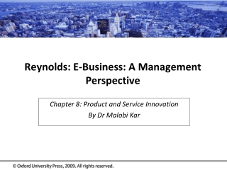 Reynolds: E-Business: A Management Perspective