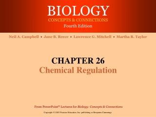 CHAPTER 26 Chemical Regulation
