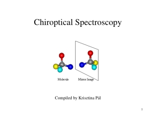 Chiroptical Spectroscopy