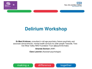 Delirium Workshop