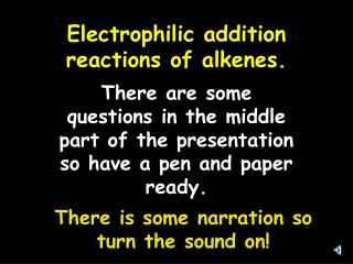 There are some questions in the middle part of the presentation so have a pen and paper ready.