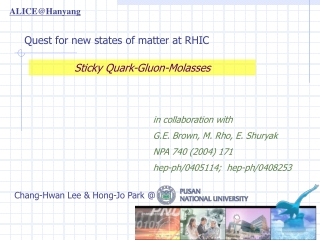 Sticky Quark-Gluon-Molasses