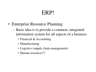 ERP!