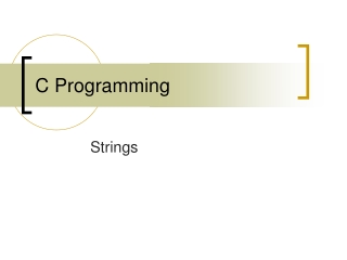 C Programming