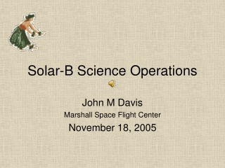 Solar-B Science Operations