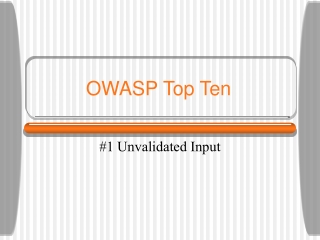 OWASP Top Ten