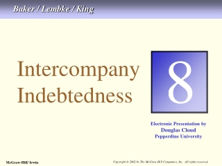 Intercompany Indebtedness