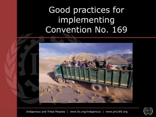 Good practices for implementing  Convention No. 169