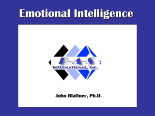 Emotional Intelligence