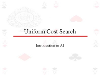 Uniform Cost Search