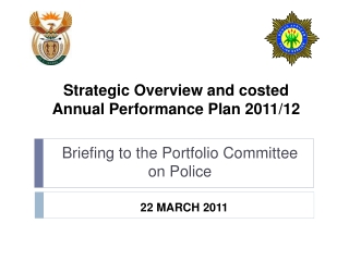 Strategic Overview and costed Annual Performance Plan 2011/12