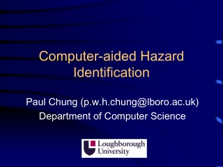 Computer-aided Hazard Identification