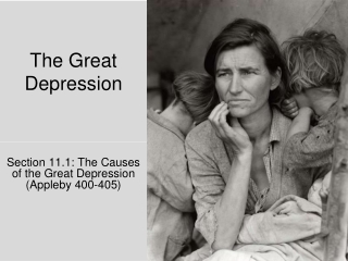 The Great Depression