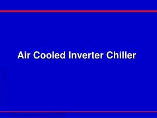 Air Cooled Inverter Chiller