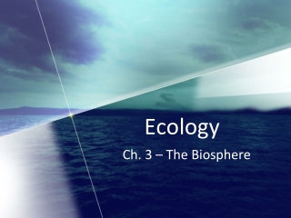 Ecology