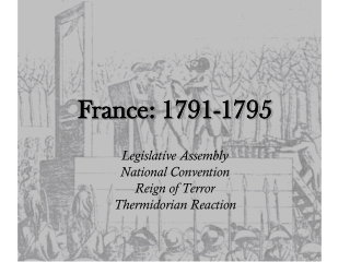 France: 1791-1795