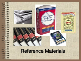 Reference Materials