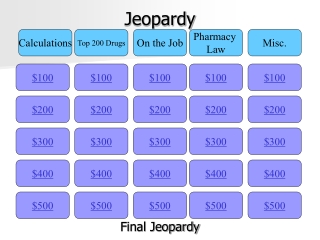 Jeopardy