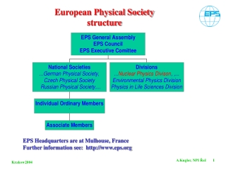 European Physical Society structure