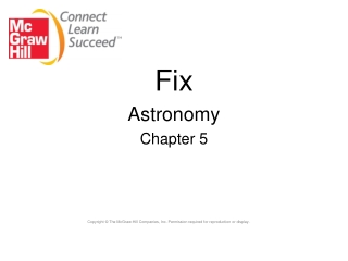 Fix  Astronomy Chapter 5