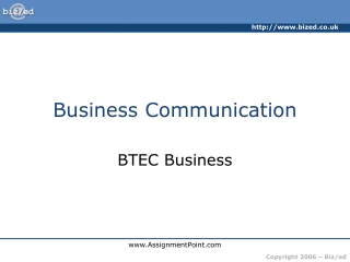 Business Communication