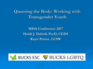 Queering the Body: Working with Transgender Youth