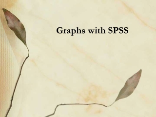 Graphs with SPSS