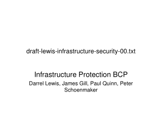 draft-lewis-infrastructure-security-00.txt