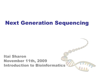 Next Generation Sequencing