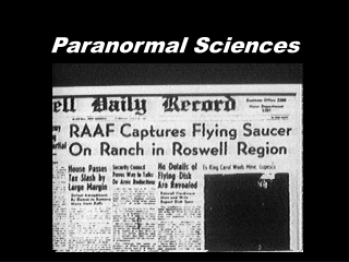 Paranormal Sciences