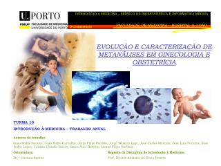 EVOLUÇÃO E CARACTERIZAÇÃO DE METANÁLISES EM GINECOLOGIA E OBSTETRÍCIA