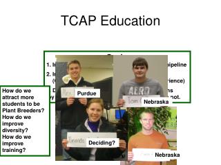 TCAP Education