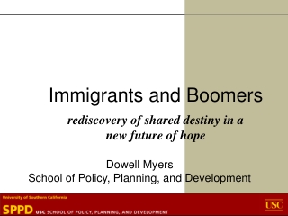 Immigrants and Boomers