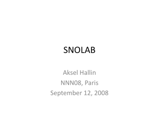 SNOLAB