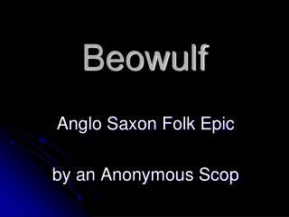 Beowulf