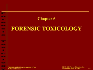 FORENSIC TOXICOLOGY