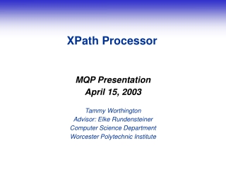 XPath Processor