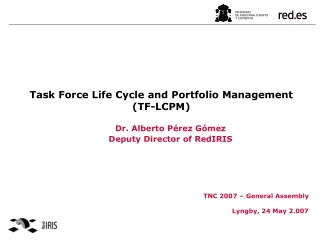 Task Force Life Cycle and Portfolio Management (TF-LCPM)