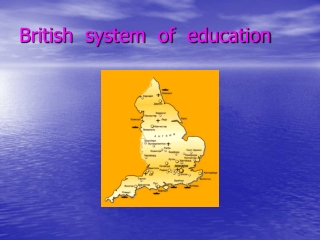 British  system  of  education